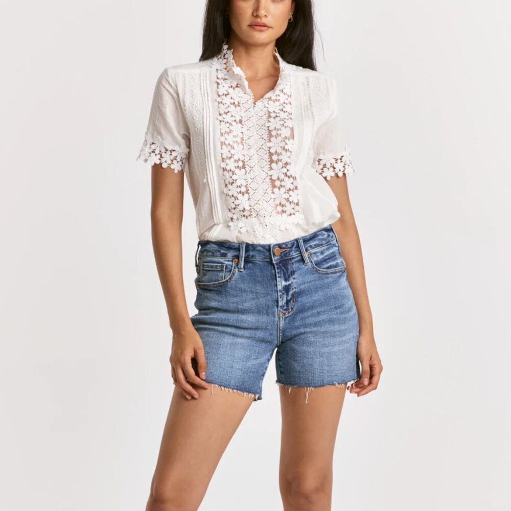 DEAR JOHN DENIM JULIAN HIGH RISE SHORTS IN QUEENSLAND NWT Size 27